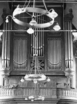 ZM-0994 Zierikzee. Orgel in de Grote of Nieuwe Kerk, voor de restauratie.
