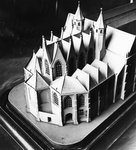 ZM-1083 Zierikzee. Maquette van de Sint Lievens Monsterkerk, door W. van Borrendamme, 1848-1850.