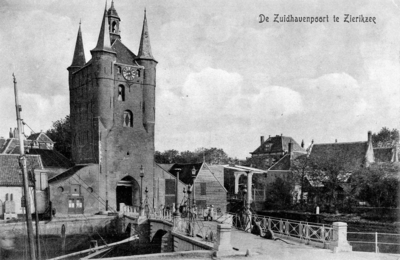 ZM-1807 Zierikzee. Zuidhavenpoort.