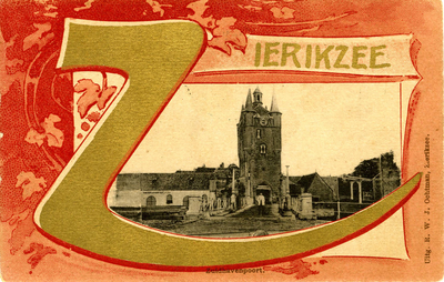 ZM-1818 Zierikzee. Zuidhavenpoort.