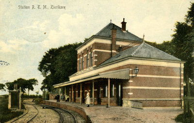 ZM-2740 Zierikzee. Grachtweg. RTM Station. Stoomtramstation.