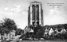 ZM-2836 Zierikzee. Sint Lievens Monstertoren met Karnemelksvaart.