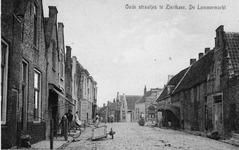 ZS-0670 Zierikzee. Lammermarkt. Rechts de wagenmakerij van Matheus Rombouts (1851].