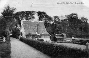 ZS-1634 Zierikzee. Scheepstimmerdijk A 487 (grafdelverswoning, behorende bij de algemene begraafplaats). In 1958 werd ...