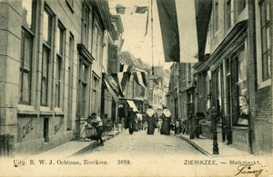 ZS-2168 Zierikzee. Melkmarkt.