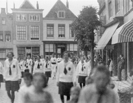 ZZE-0443 Zierikzee. Schuithaven. Rondgang door de gymnastiekverenigingen 'Rust Roest' en 'Olympia', t.g.v. de opening ...