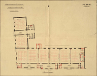 THA-0043 Gemeentewerken = Zierikzee/ Verbouwing School B./ Eenig blad.. Zierikzee. Ontwerp voor de verbouwing van ...