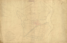 THA-0489 Kaart van de Gemeente van Zierikzee gelegen in de provincie Zeeland volgens de perceelsgewijze pla op last van ...