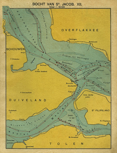 THA-1570-1 Atlas voor de Zeeuwsche stroomen, de toegangen tot de Zuiderzee, de Lauwerszee en de Eems voor schippers en ...