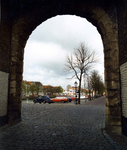 A-0122 Zierikzee. Oude Haven nz., gezien door de Noordhavenpoort