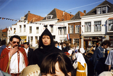 A-0922 Brouwershaven. Markt. Viering 700-jarig bestaan / Koninginnedag.