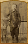 A-12686 Locatie onbekend. Album familie Labrijn. Jan Adriaan Gaanderse RAzn (1879-1946) op jonge leeftijd. Woonplaats: ...