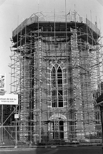A-1655 Nieuwerkerk. Bouw kerktoren, ter vervanging van het in de Tweede Wereldoorlog verloren gegane exemplaar.