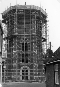 A-1661 Nieuwerkerk. Bouw kerktoren, ter vervanging van het in de Tweede Wereldoorlog verloren gegane exemplaar.