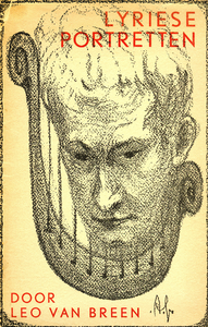 A-3410 Omslag van de bundel gedichten Lyriese Portretten met het portret van Leo van Breen, getekend door de Brugse ...