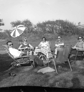 O-0916 Leden familie Ochtman op vakantie.