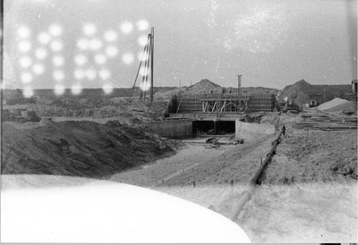 O-1891 Kerkwerve. Nieuwbouw van het gemaal Prommelsluis aan de Provinciale weg (N59).