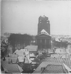 O-6048 Zierikzee. Nieuwe kerk en Sint Lievens Monstertoren, gezien vanaf toren stadhuis.