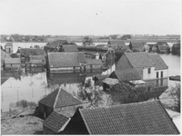 RK-0282 Nieuwerkerk. Inundatie tijdens de Tweede Wereldoorlog.