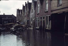 RK-1468 Zierikzee. Watersnoodramp 1953. Ravestraat.