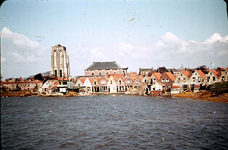RK-1471 Zierikzee. Watersnoodramp 1953. Gezicht op Zierikzee vanaf de Westhavendijk.