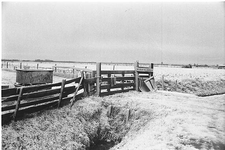 BE-1248 Kerkwerve. Weelweg. Winters landschap aan de rand van het dorp.