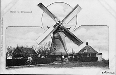 BE-1416 Sirjansland. Locatie onbekend. Voormalige korenmolen. Foto gemaakt in periode 1900-1905.