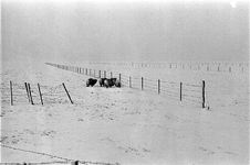 BE-2042 Eilandelijke polders. Foto's van de strenge winter van 1985 of 1986.