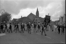 JVH-0043 Zonnemaire. Breedveld. 'Crescendo' (Dreischor) op het eilandelijk muziekfestival ter gelegenheid van het ...