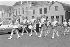 JVH-1845 Brouwershaven. Markt ofwel ´t Vorrenomme. Eilandelijke Muziekdag georganiseerd door de Lions Club ...