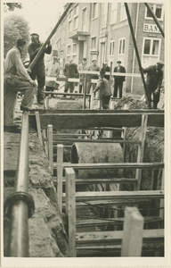 279 De aanleg van een nieuwe riolering in de Westkade te Sas van Gent