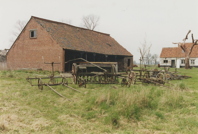 960077 De schuur van de monumentale boerderij Puylaert aan de Mosselhuisstraat te Sas van Gent (zogenaamde Boerderij ...