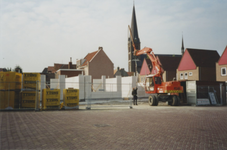 960122 De bouw van nieuwe woningen aan de Kleine Markt te Sas van Gent