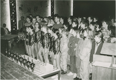 2175 Huldiging sportkampioenen in cultureel centrum De Halle te Axel