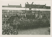 2582 Poolse militairen tijdens de plechtigheid op de Markt te Axel ter gelegenheid van de bevrijdingsherdenking
