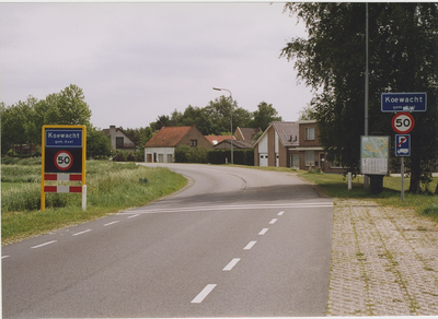 3259 Plaatsnaamborden op Het Zand te Koewacht