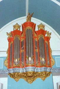 175 Het orgel in de Nederlandse Hervormde kerk te 's-Gravenpolder