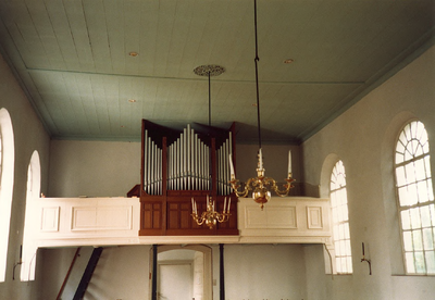 316 Het orgel in de Nederlandse Hervormde kerk te Kats