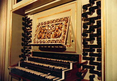 395 Het orgel in de Oostkerk te Middelburg