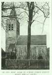 539 De Ned. Herv. Kerk te Schore (Toren eerste helft der 14de eeuw). De Nederlandse Hervormde kerk te Schore