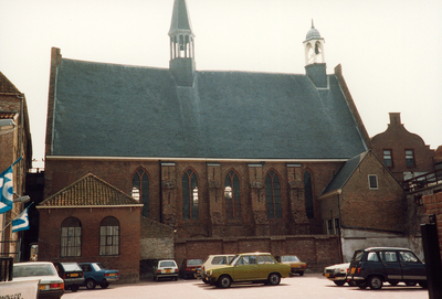 767 De achterzijde van de Gasthuiskerk te Zierikzee