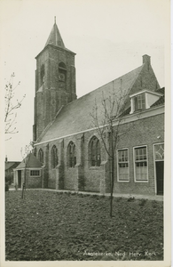 AAG-P-7 Aagtekerke, Ned. Herv. Kerk. De Nederlandse Hervormde kerk aan het Dorpsplein te Aagtekerke