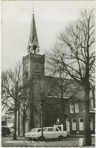 ARN-P-7 Arnemuiden, Ned. Herv. Kerk. De Nederlandse Hervormde kerk aan de Markt te Arnemuiden