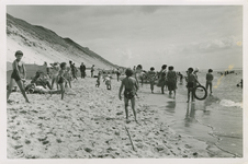 BIG-77 Strandgezicht Valkenisse. Het strand bij Valkenisse