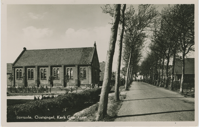 BOR-P-33 Borssele, Oostsingel, Kerk Ger. Gem. De kerk van de Gereformeerde Gemeente aan de Oostsingel te Borssele