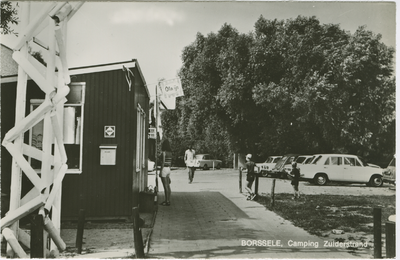 BOR-P-49 Borssele, Camping Zuiderstrand . Camping Zuiderstrand aan de Weelhoekweg te Borssele