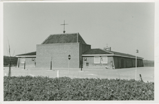CAD-125 Cadzand, Toeristenkerk Heilige Bonifatius. Toeristenkerk Heilige Bonifatius aan de Noorddijk te Cadzand-Bad
