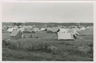 CAD-222 Cadzand, Kamp Welgelegen. Camping Welgelegen aan de Vlamingpolderweg te Cadzand
