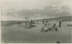 CAD-250 Cadzand, Strand. Het strand te Cadzand