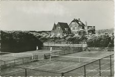 DBG-P-105 Domburg, Tennisbanen. Tennisvelden aan de Badstraat te Domburg
